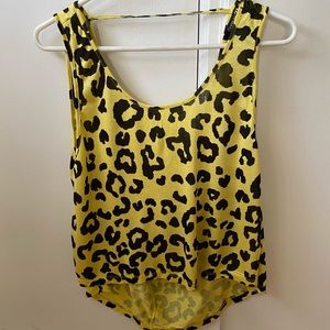 ⭐️3/$12⭐️ Forever 21 leopard tank